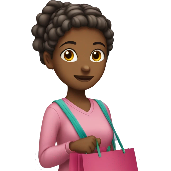 girl shopping emoji