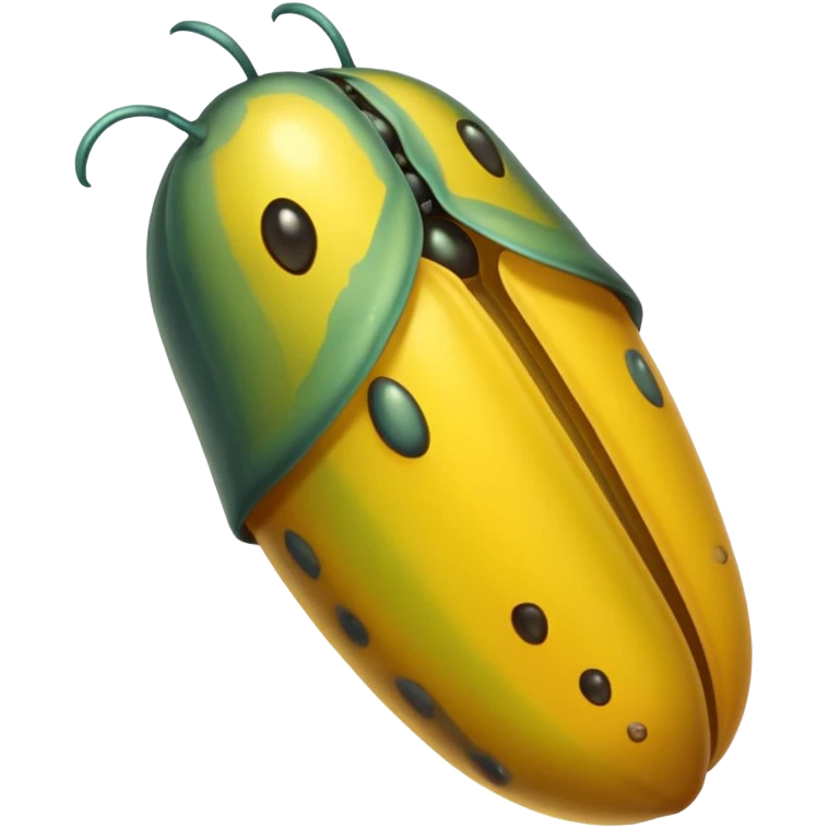  yellow pupa (chrysalis) emoji