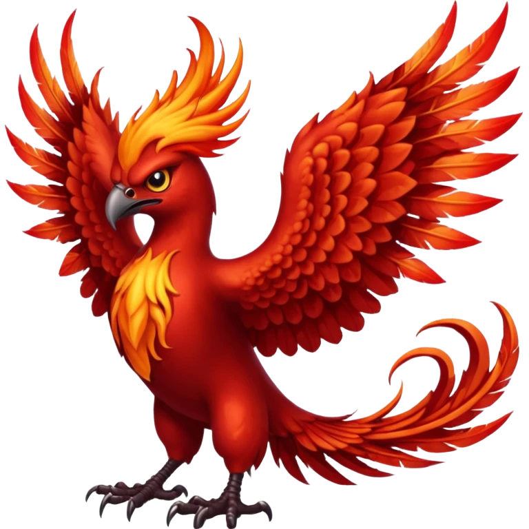 devil phoenix bird emoji