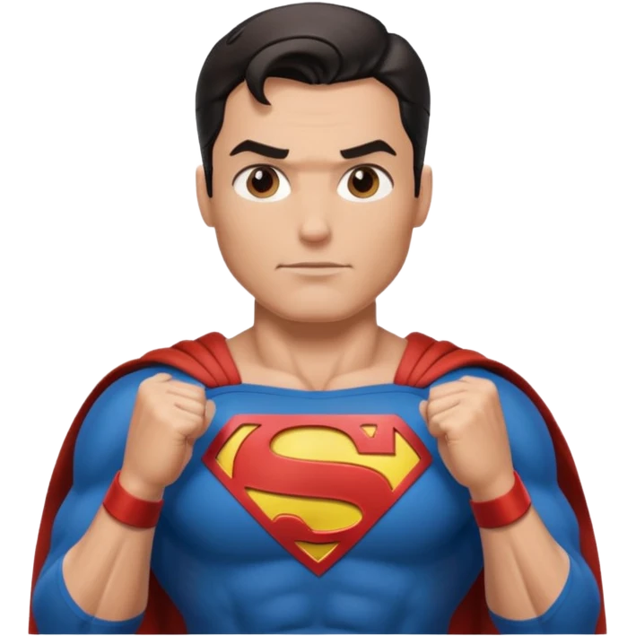 superman standing emoji