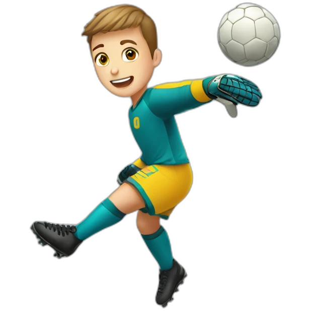 goalkeeper-kid-jumping emoji