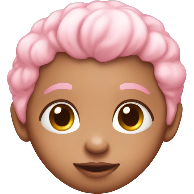 Cute baby pink heart emoji