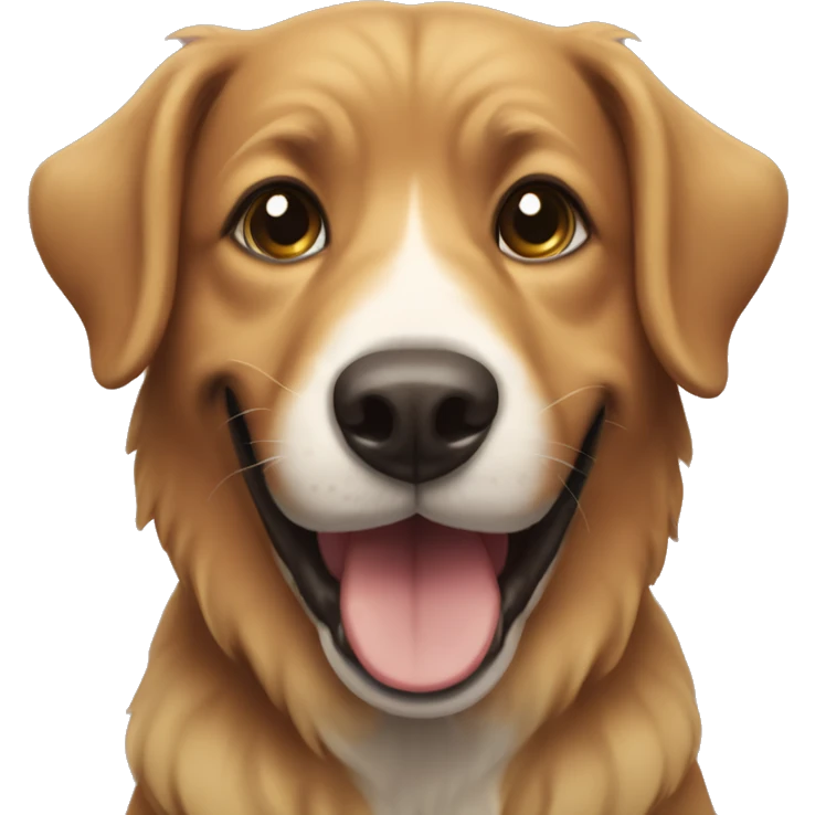 happy dog emoji