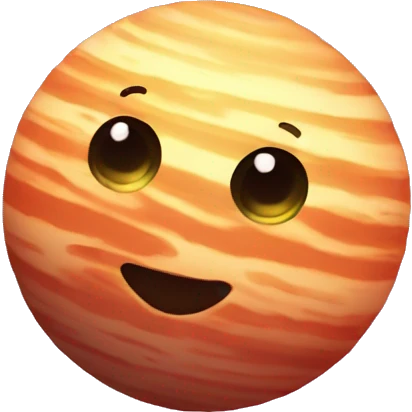 Planet comet emoji