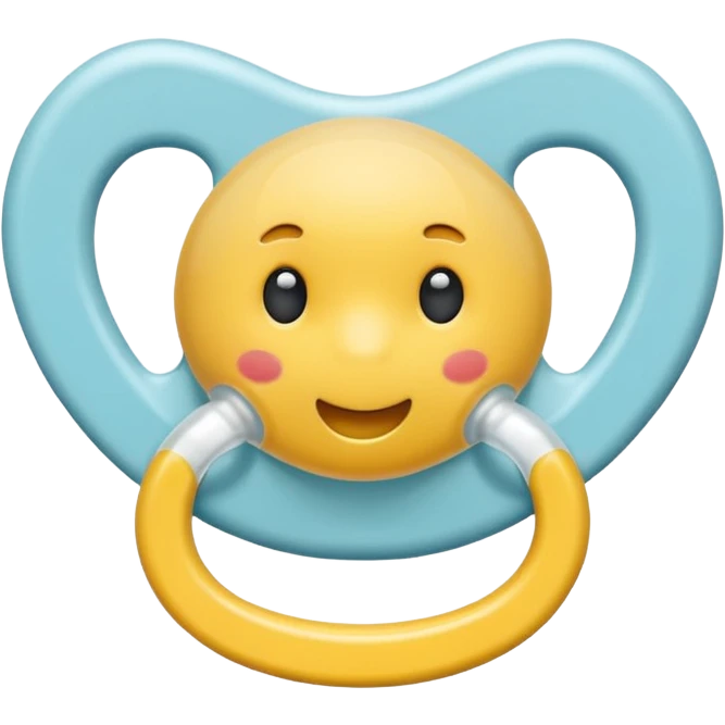 baby pacifier emoji