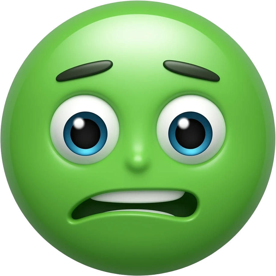 Jealous emoji circle emoji