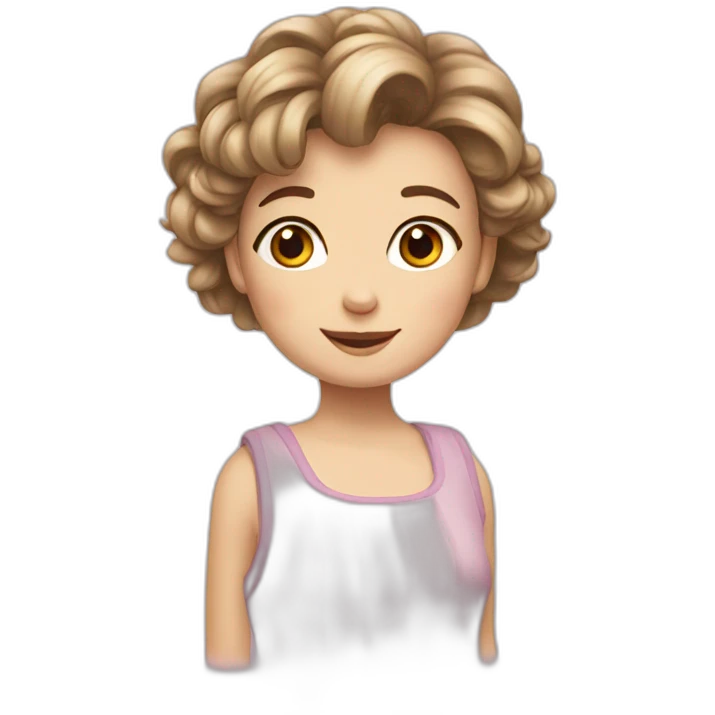 Westy niña emoji