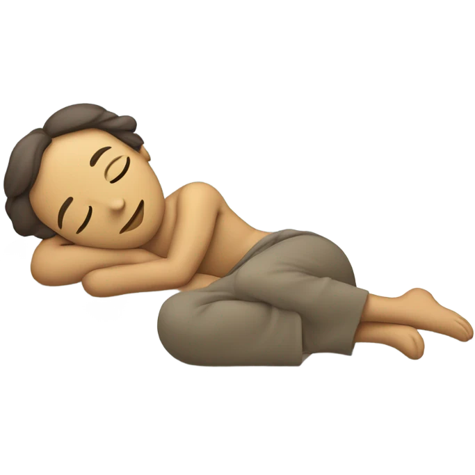 Sleeping emoji