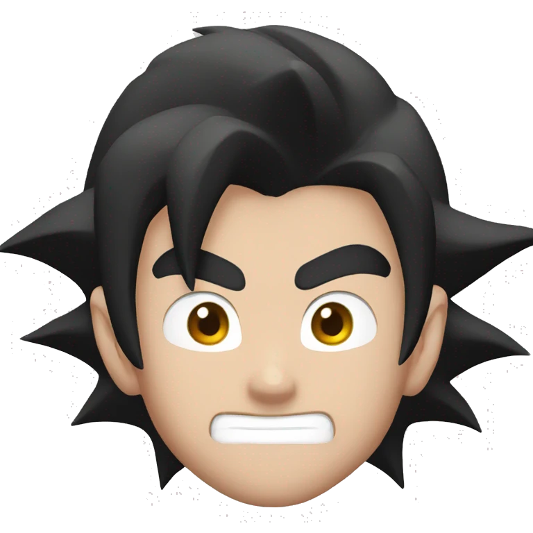 Goku face emoji