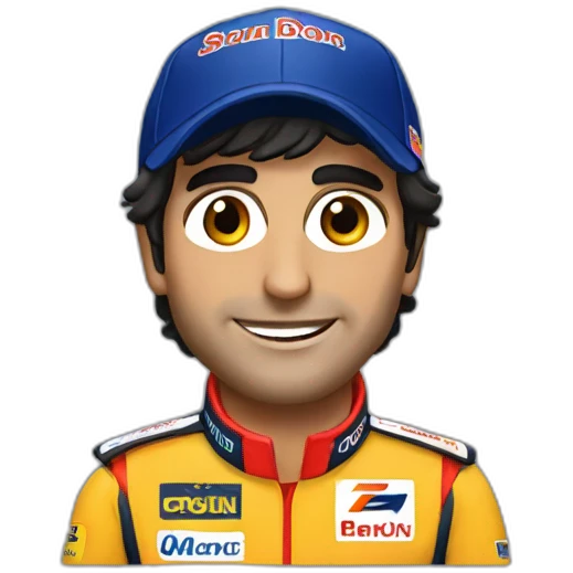 Carlos sainz emoji