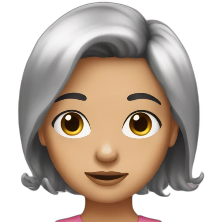 My Mum black hairs emoji