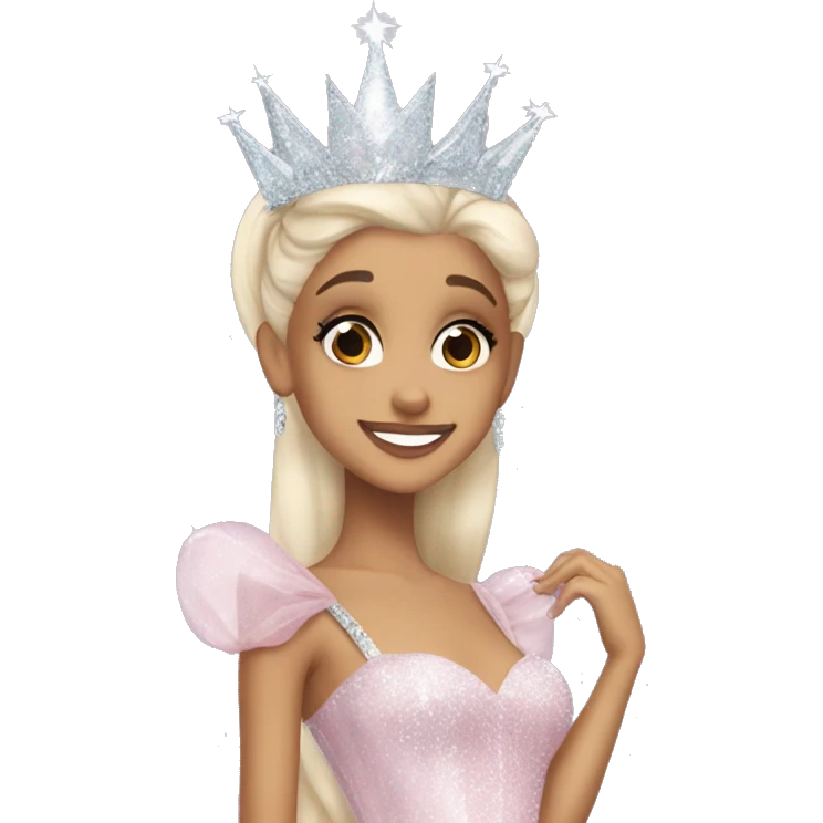 Ariana Grande as Glinda emoji
