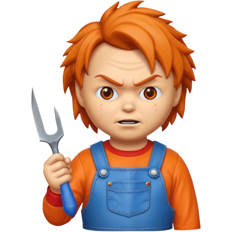 Un emojin de chuky emoji