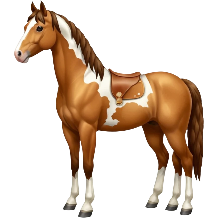 American Paint horse emoji