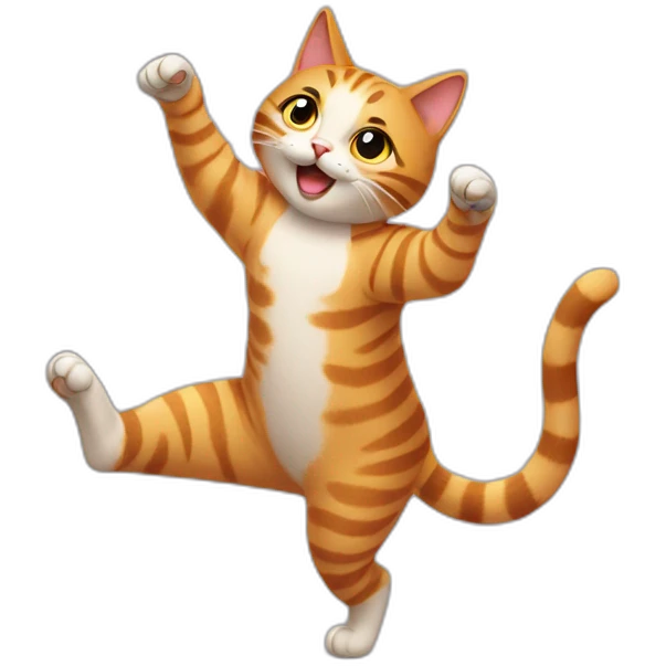 my cat dancing emoji