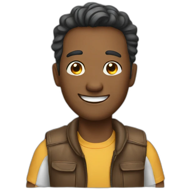 Happy man emoji