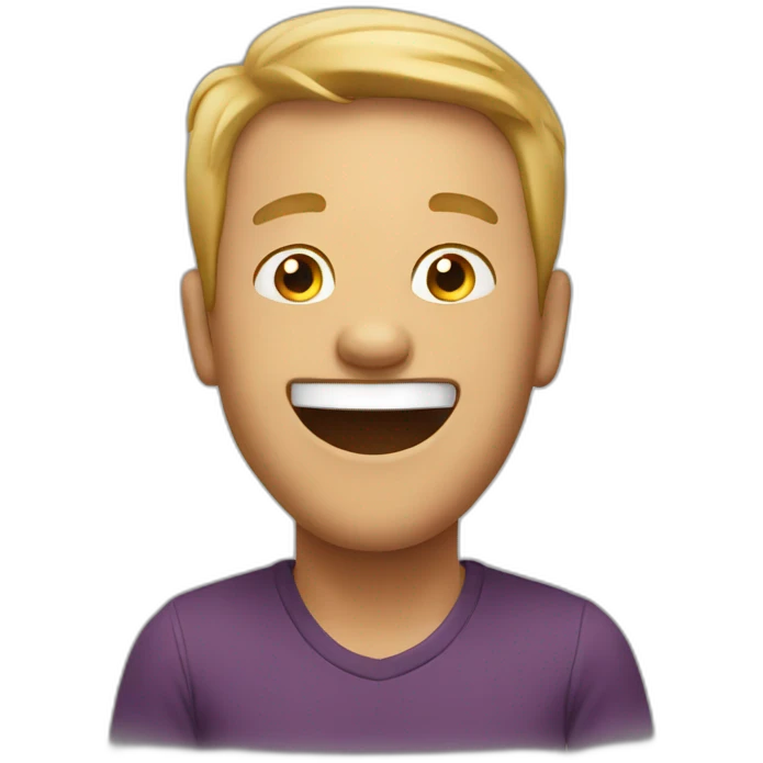 excited man emoji