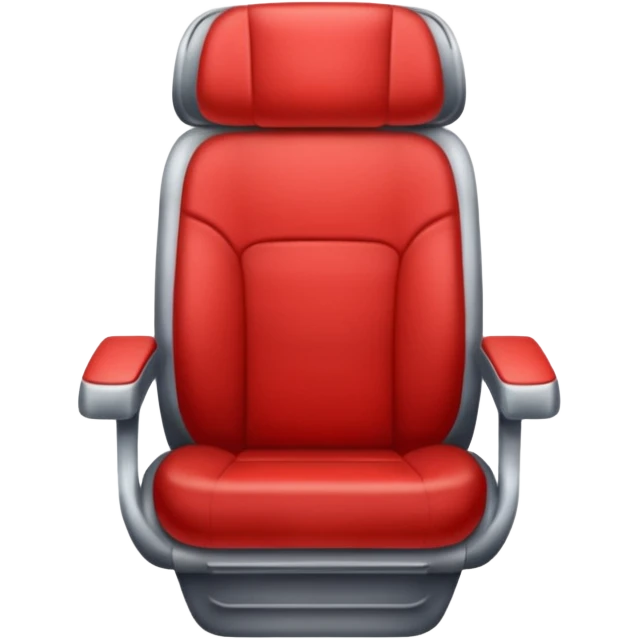 red plane seat emoji