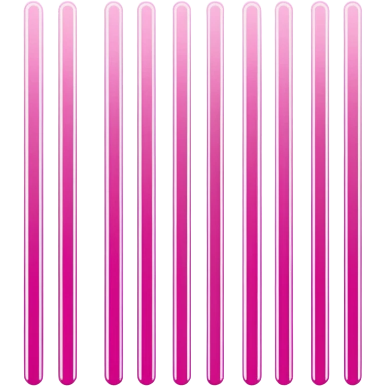Pink and white stripes emoji