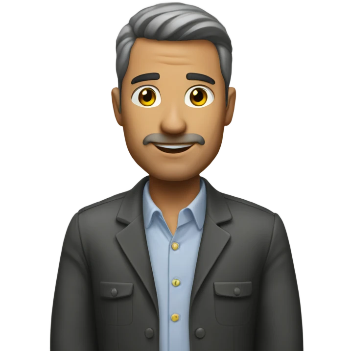 a man with his project architect stuff emoji