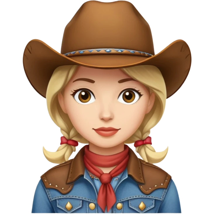 classic cowgirl emoji