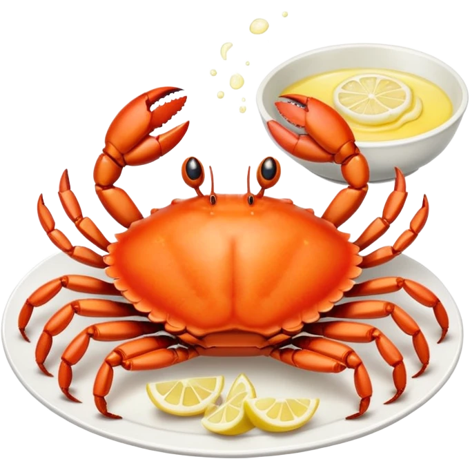 Crab meal emoji