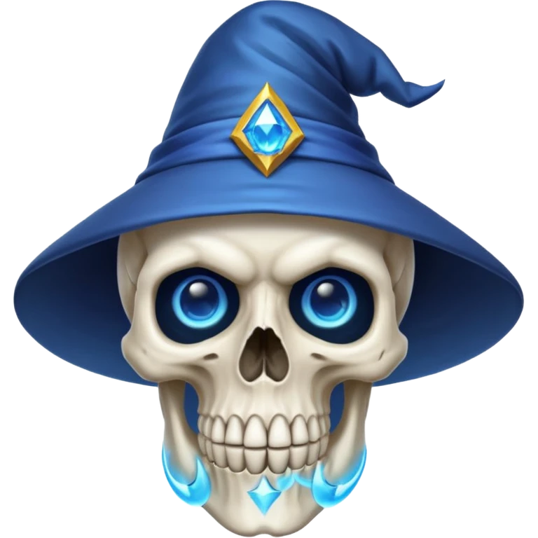 wizard skull emoji