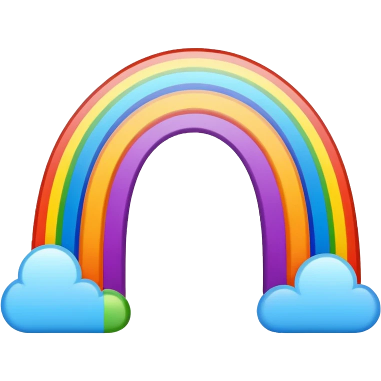 Rainbow emoji
