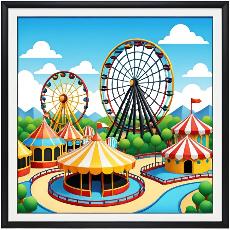 amusement park emoji