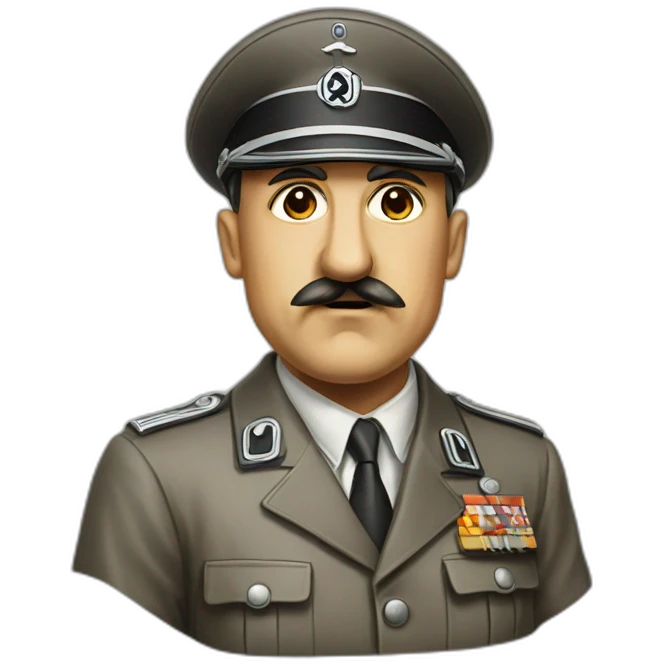 hitler peinture emoji
