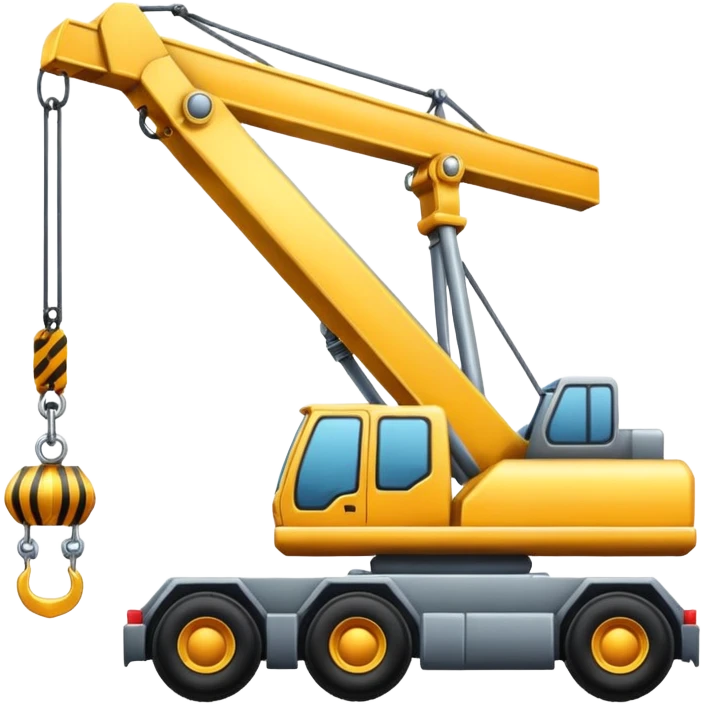 Tools and cranes emoji
