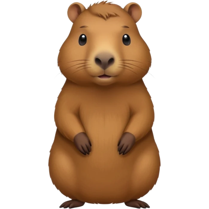 Capybara emoji