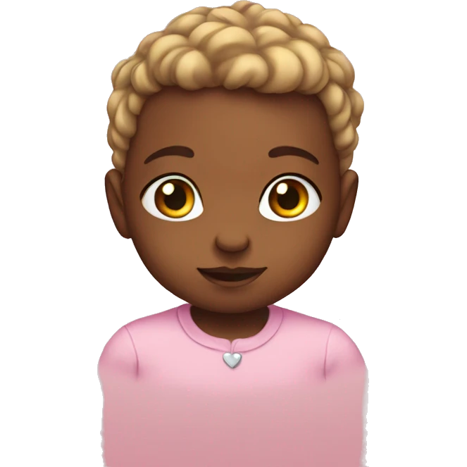 Baby pinkheart emoji
