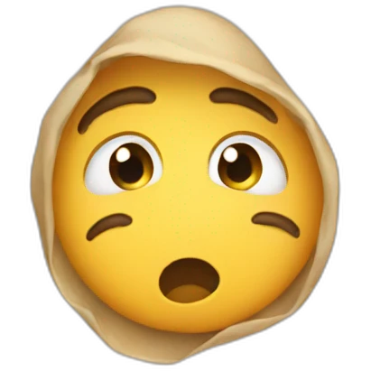 Shy emoji