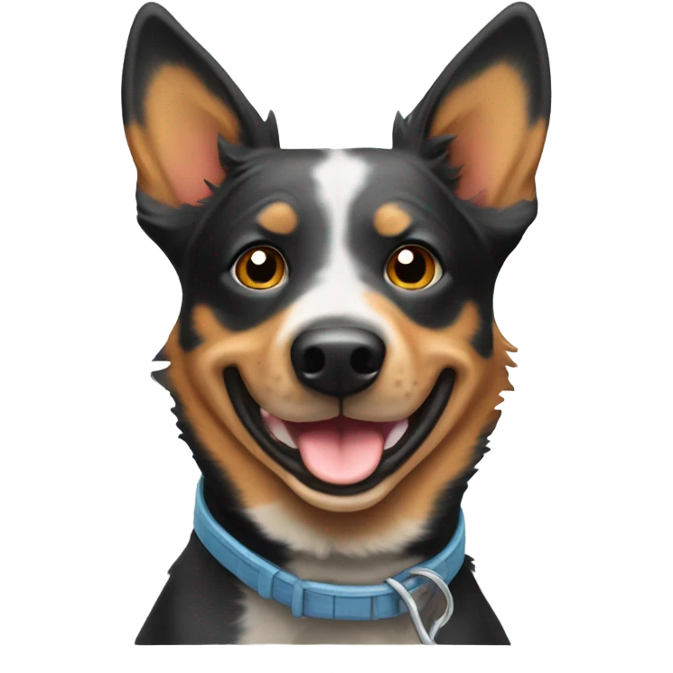 Australian cattle dog emoji
