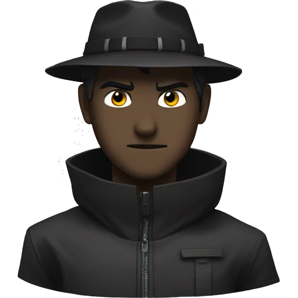 Naruto noir emoji
