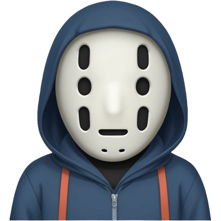no face studio ghibli  emoji
