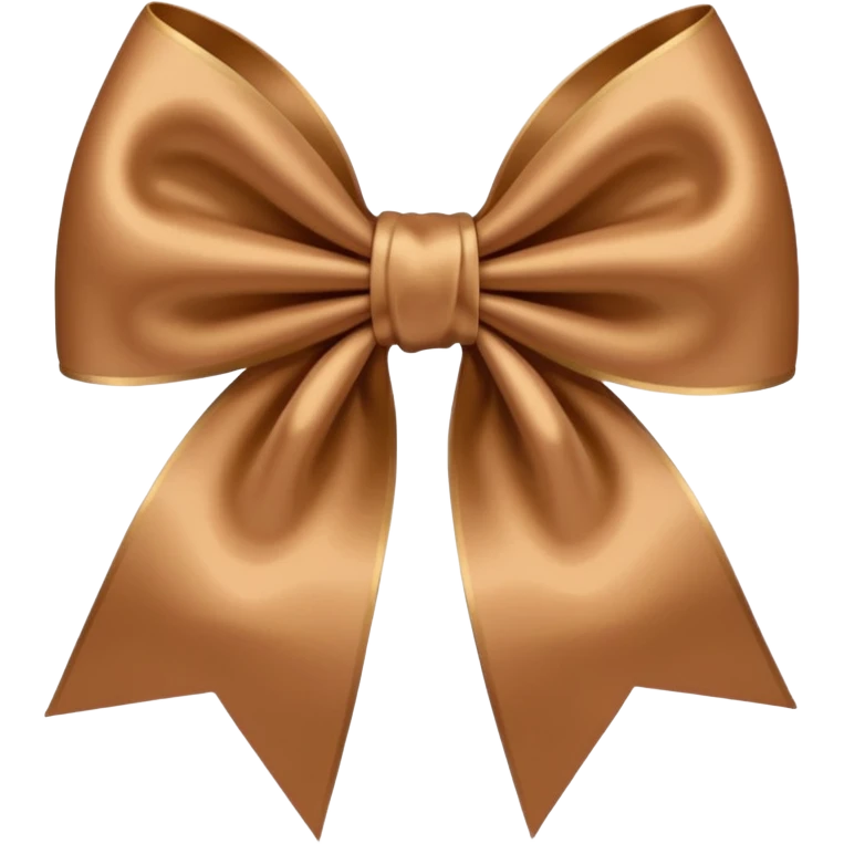 Light brown bow  emoji