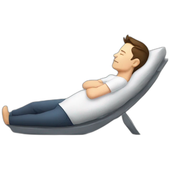 Elon musk sleeping emoji