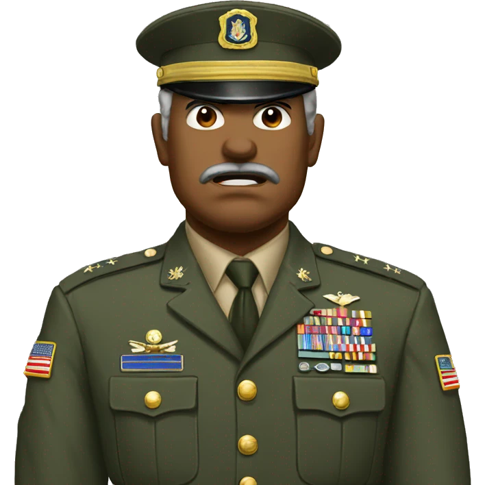 general of army usa angry emoji
