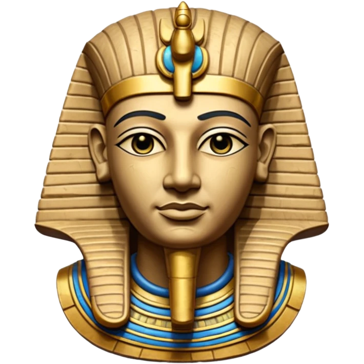 a statue of Ramses II emoji