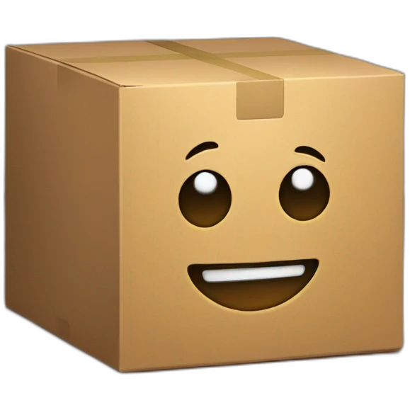 a box on a shelf emoji