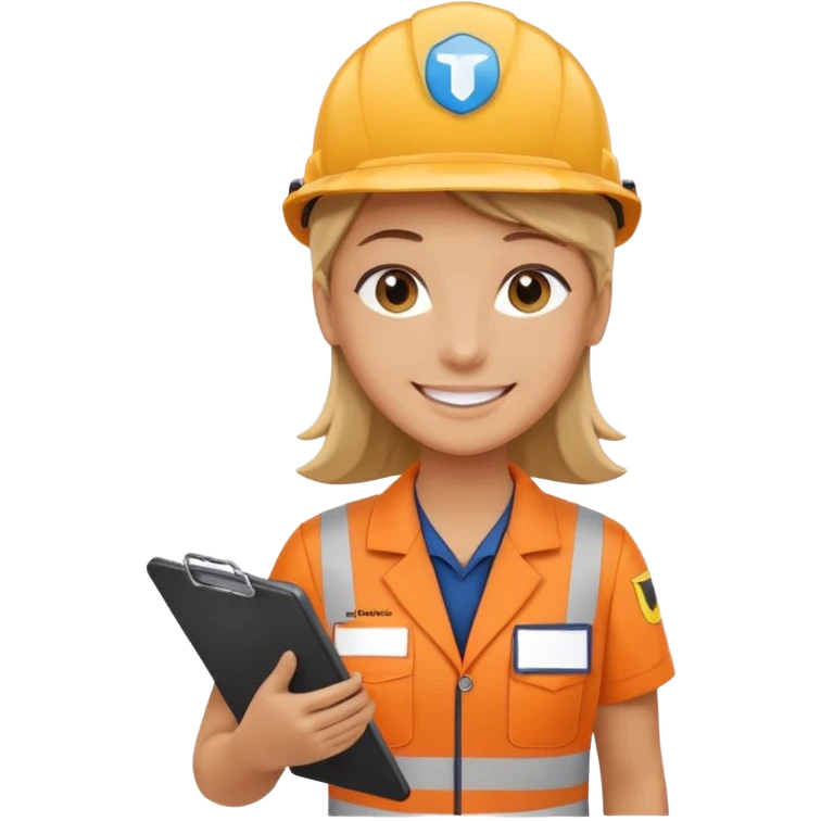 create a realistic emoji showing logistic service provider emoji