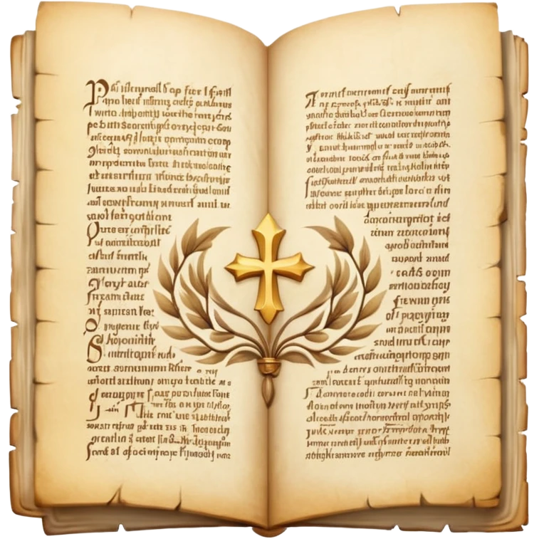 The white Psalm emoji