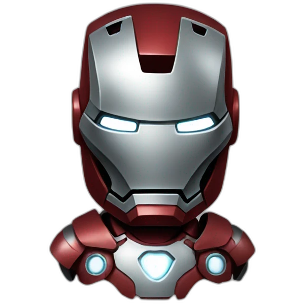 Armure iron man emoji