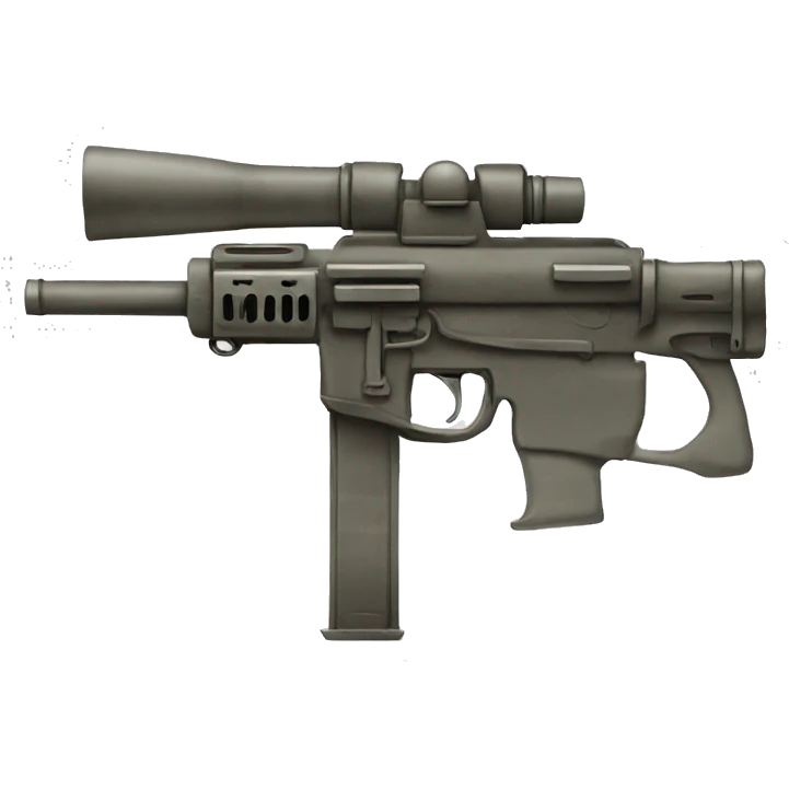 USMC heavy machine gun symbol emoji