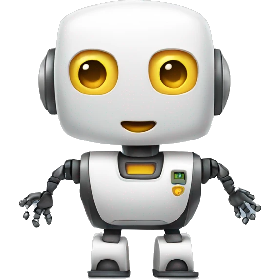 shopping robot emoji