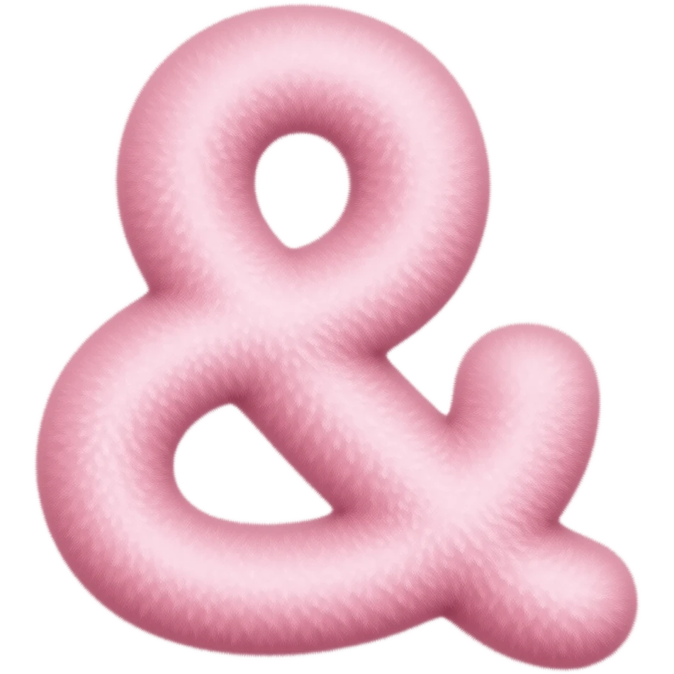 Extremely fluffy bracket symbol emoji