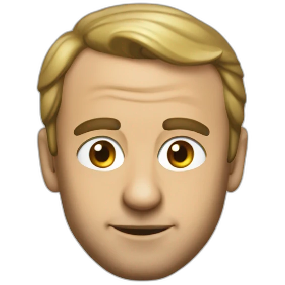 Caca macron emoji