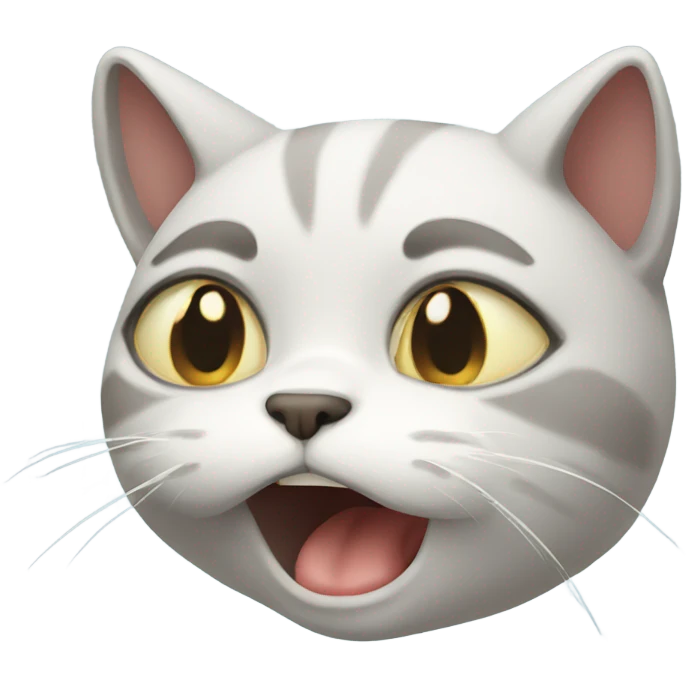 Crying cat emoji